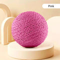 10CM Interactive Cat Scratching Ball Toy For Kitten Teeth Cleaning Anti Bite Cat Ball Sounding Toy Pet Supplies