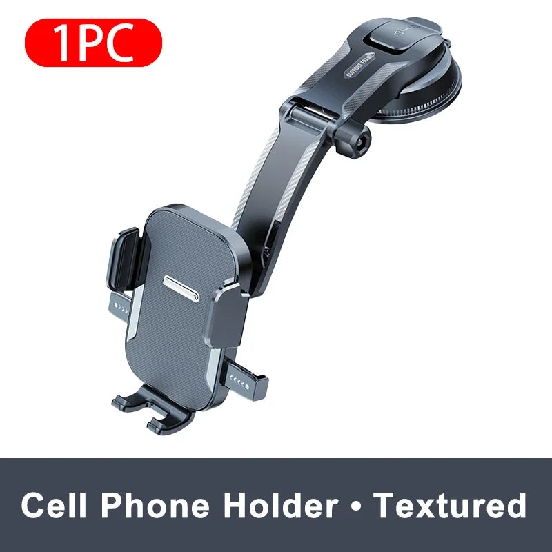 Universal Car Dashboard Phone Holder Auto Cellphone Stand for GPS Navigation Desk Windshield Hanging Bracket