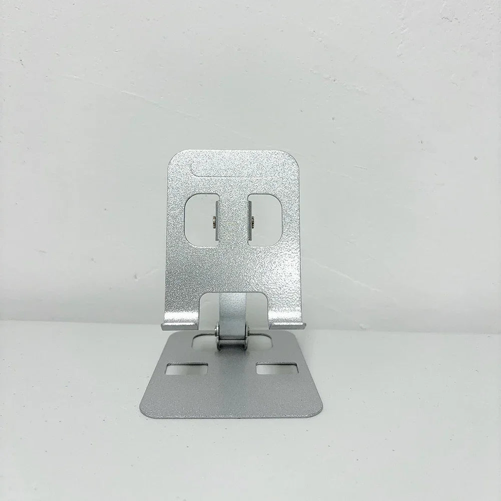 Foldable Desk Phone Holder Mount Stand For iPhone 12-16 Universal Mobile Phone Holder Tablet Desktop Aluminum Alloy Holder