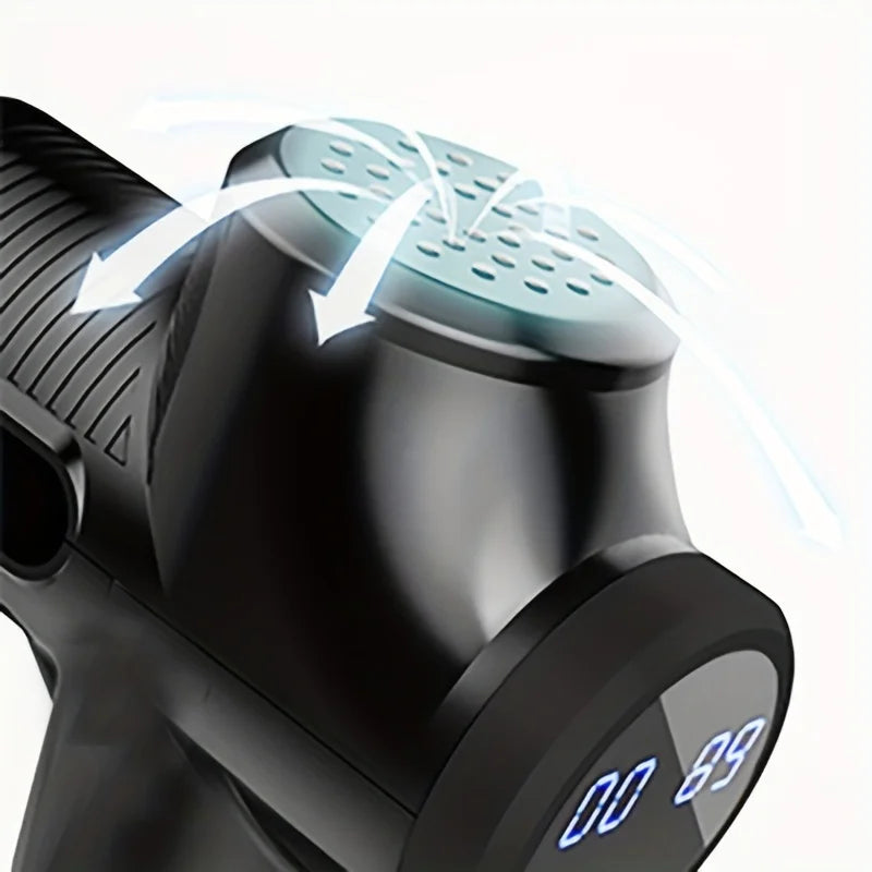 Portable Gun Vibration Massage Gun For Body Neck Back Deep Muscle Relaxation Fitness Slimming One Head