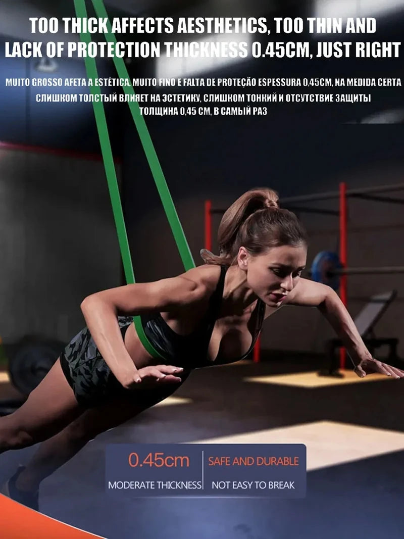 Resistance Bands Pull Up Assistance Bands for Men Women Home Fitness Exercise Stretching Strength Training Workout Equipment