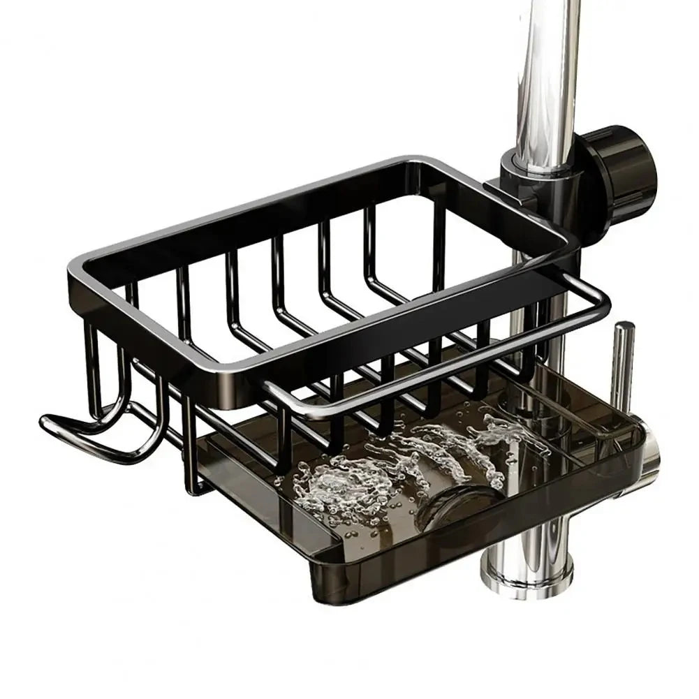 Kitchen Sink Faucet Storage Rack Dishwasher Vegetable Sink Supplies Household Drain Basket For Bathroom Gadget