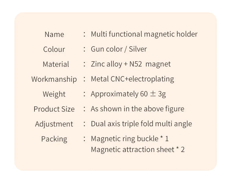 Foldable Double-Sided Mobile Phone Holder for Magsafe iPhone 17 16 15 14 13, 360° Rotation Stand with Strong Magnet Finger Grip