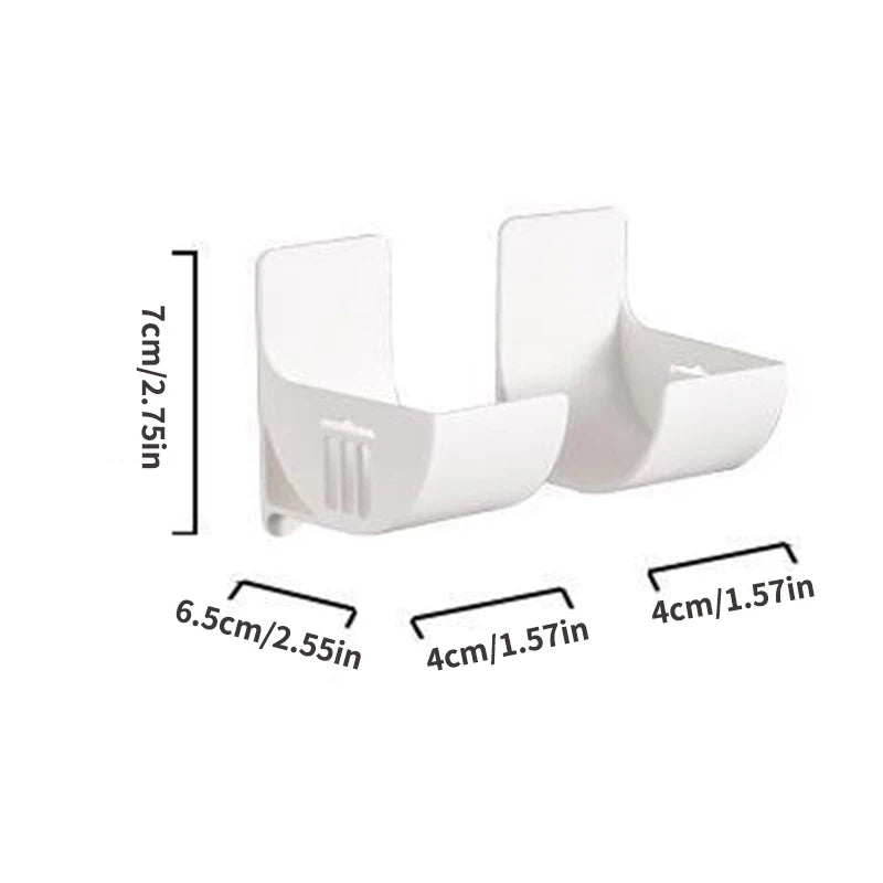 8PCS/2PCS/3PCS/4PCS Storage Tray Refrigerator Side Storage Rack Plastic Wrap Garbage Bag Cabinet Storage Rack