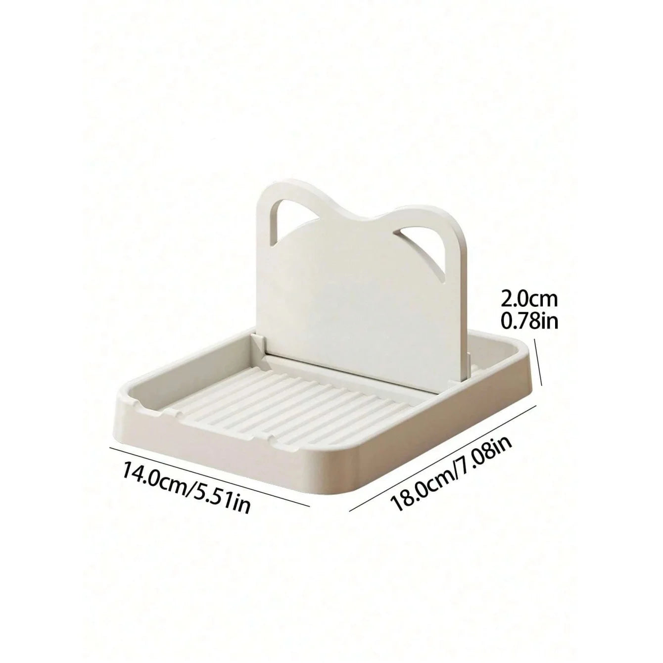 1-3PC Spatula Pot Lid Holder Foldable Multifunctional Upright Stand  Kitchen Draining Rack Wave Anti-slip Storage Organiser
