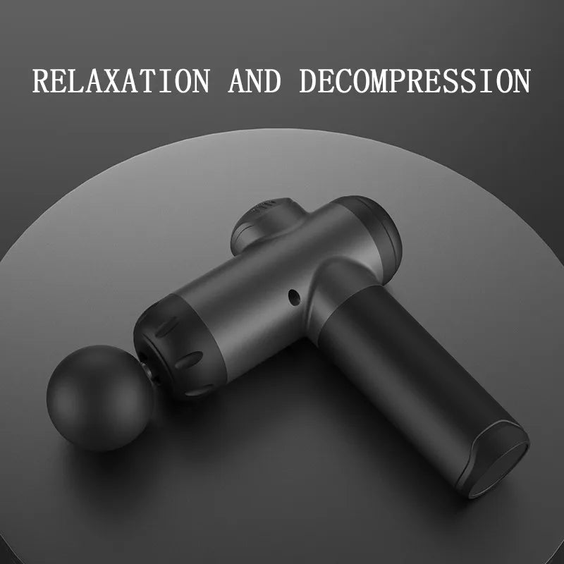 6/99 Speeds Massage Gun Deep Tissue, Back Massager Gun for Athletes Muscle Massage Gun for Body with 4/8 Massage Heads
