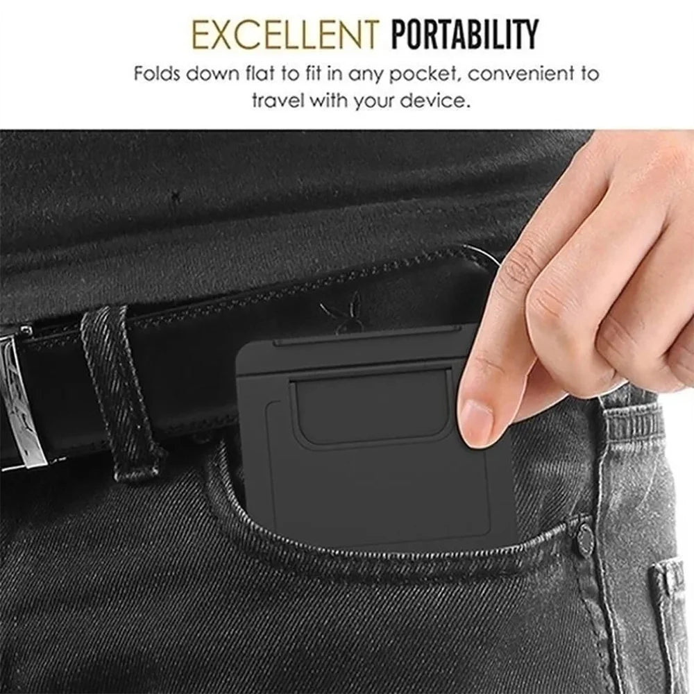 Portable Desktop Phone Tablet Stand Folding Holder Flexible Foldable Smartphone Mobile Phone Bracket Universal Lazy Desk Stand