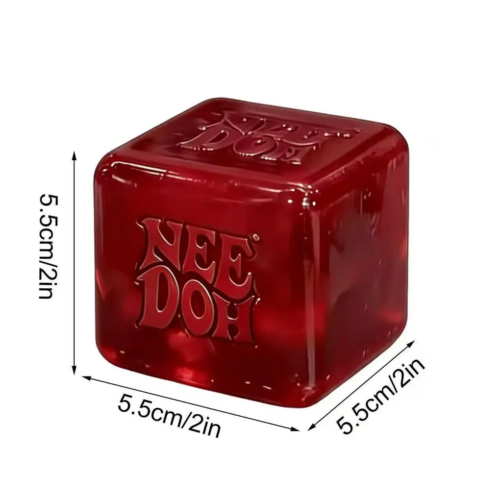 HOT Nee Doh Nice Cube Squishy Stress Ball blind box Relief Soft Squeeze Fidget Cube for Adults Fun Soft Stress gifts Fidget Toys