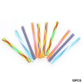 10 Cat Spring Toy Stick Freely Folding Spring Shape Multi-Color Cat Bouncing Kitten Toys Cat Interactive Toys Pet Supplies
