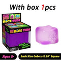 #In Stock Squishy NeeDoh Schylling Nice Cube Sensory Squeeze Toy with Super Solid Squish Stress Relief Anxiety Sensory Gifts