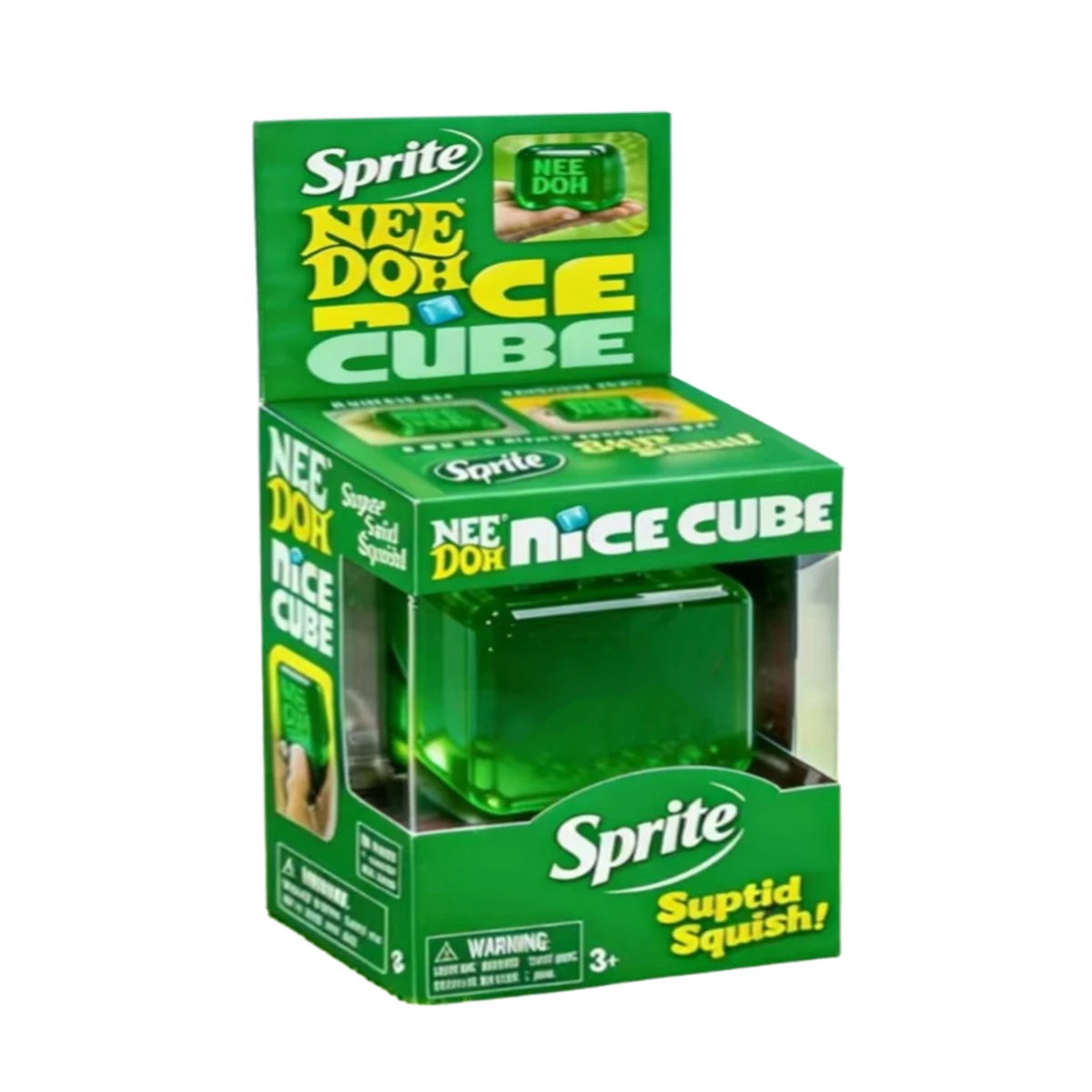 Schylling Needoh Nice Cube Sensory Nice-Sicle Stress Relief Squishy Cube Anti-Anxiety Squeeze Object For Focus ADHD Population