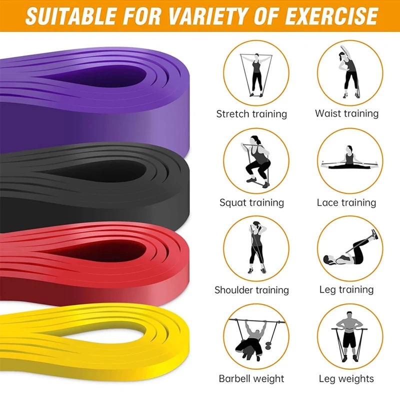 Resistance Bands Pull Up Assistance Bands for Men Women Home Fitness Exercise Stretching Strength Training Workout Equipment