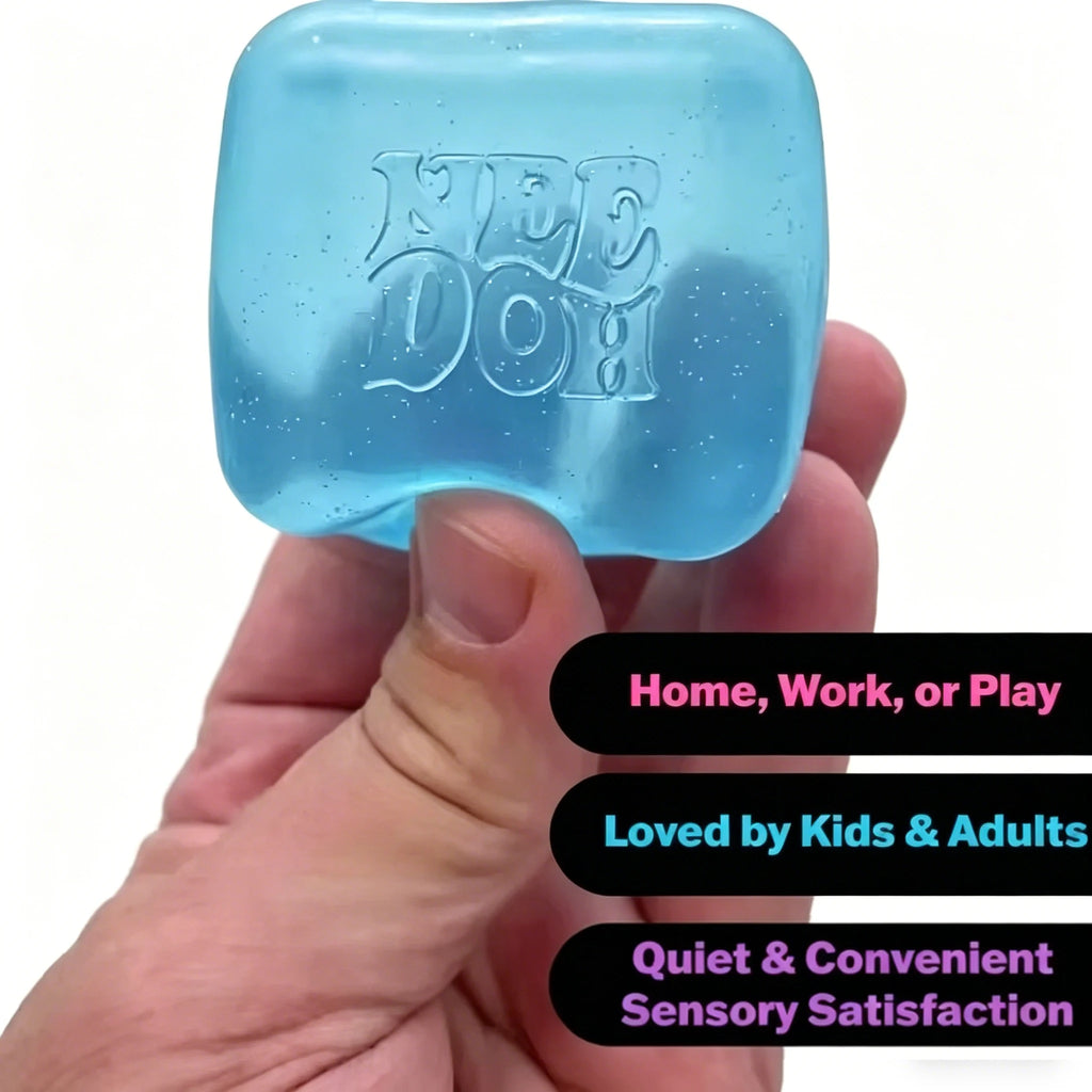 Nee DOH Model Soft Squishy Toy  Nice Cube Sensory Stress Reliever Fidget Tool for Anxiety for Adults & Kids Premium in Stock