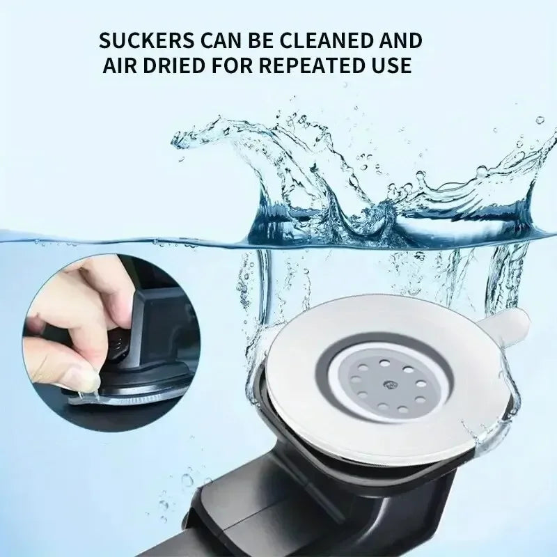 360° Rotatable Stable Car Phone Bracket Universal Windshield Suction Cup & Air Vent Mount Stand Car Phone Holder for Cellphone