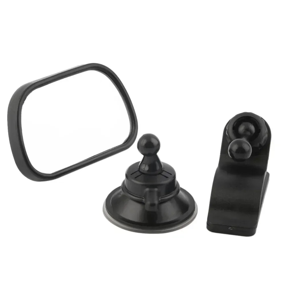 2 In 1 Kids Monitor Baby Rear View Mirror In-Car Baby Observation Mirror Car Rear Seat Child Safety Mirror Easy Installation