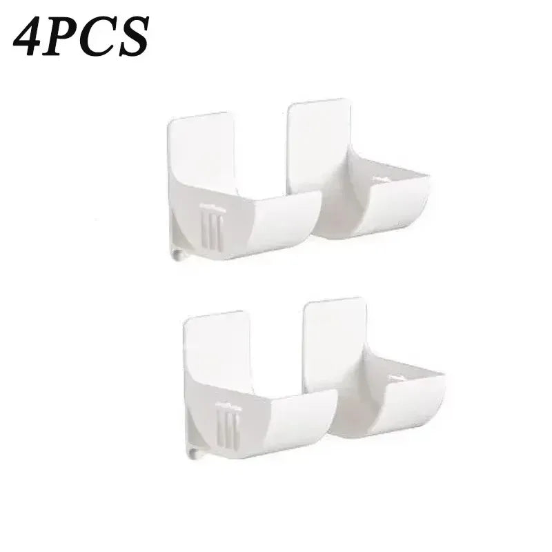 8PCS/2PCS/3PCS/4PCS Storage Tray Refrigerator Side Storage Rack Plastic Wrap Garbage Bag Cabinet Storage Rack