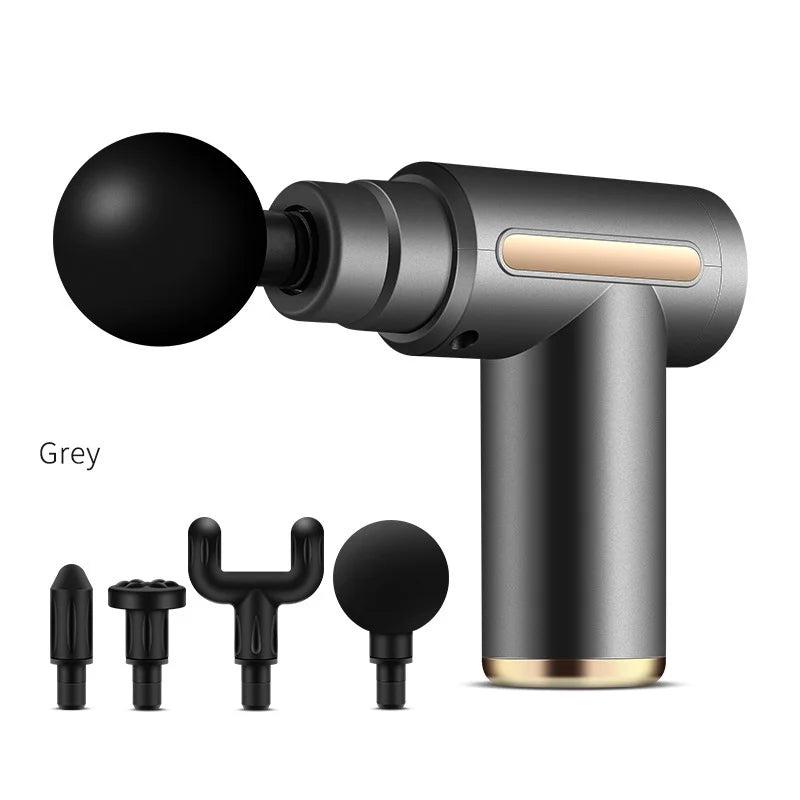 Portable Gun Vibration Massage Gun For Body Neck Back Deep Muscle Relaxation Fitness Slimming One Head