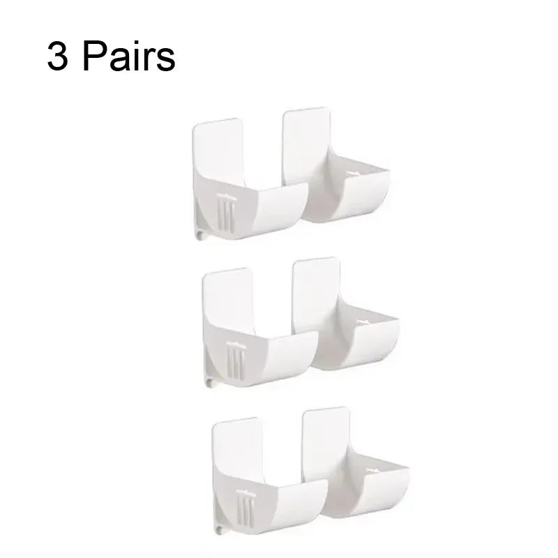 8PCS/2PCS/3PCS/4PCS Storage Tray Refrigerator Side Storage Rack Plastic Wrap Garbage Bag Cabinet Storage Rack